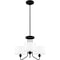 Quoizel Pendant Pendant 3 Lights Matte Black QP5607MBK - alternate 1